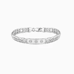 Silver Independent Thinker Bracelet For Him