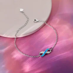 Silver Infinite Beauty Bracelet