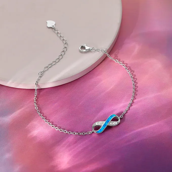Silver Infinite Beauty Bracelet