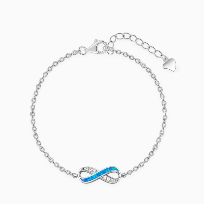 Silver Infinite Beauty Bracelet