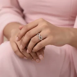 Silver Infinity Beauty Ring