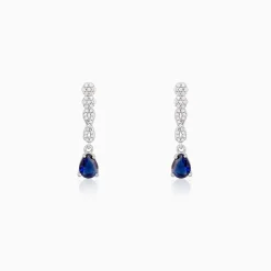 Silver Infinity Dangler Earrings