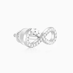 Silver Infinity Heart Set