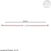 Silver Infinity Rakhi
