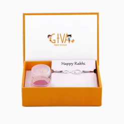 Silver Infinity Rakhi