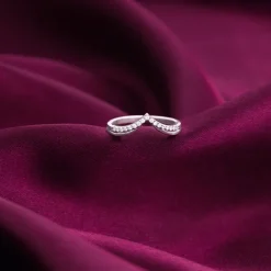 Silver Insignia Vanki Ring