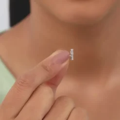 Silver Ivy Studs