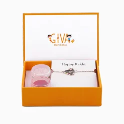 Silver Jai Shree Ram Bracelet Rakhi