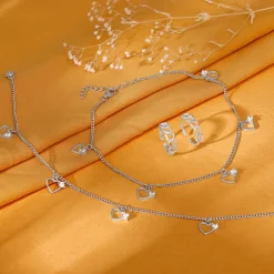 Silver Kadambari Set