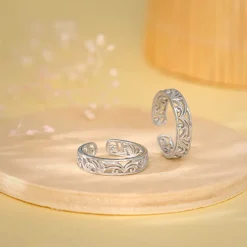Silver Khoobsurat Toe Rings