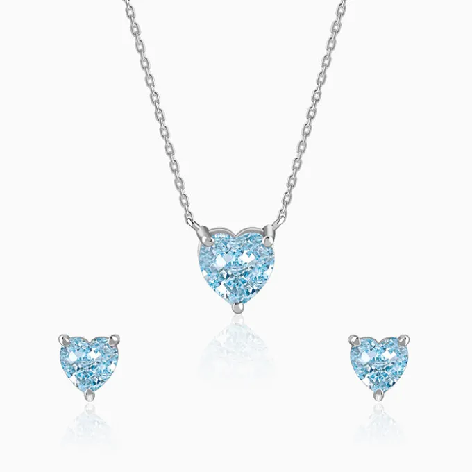 Silver Kiss Me Set