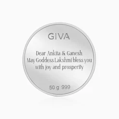 Silver Lakshmi Coin - (50g)