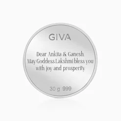 Silver Lakshmi Coin - (30g)