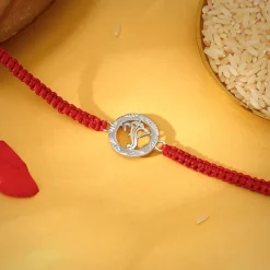 Silver Lambodara Rakhi