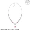 Silver Lancaster Crest Necklace