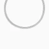 Silver Layered Hasli Necklace