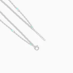 Silver Layered Shine Necklace