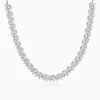 Silver Leafshine Princess Necklace