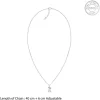 Silver Leafy Teardrop Set