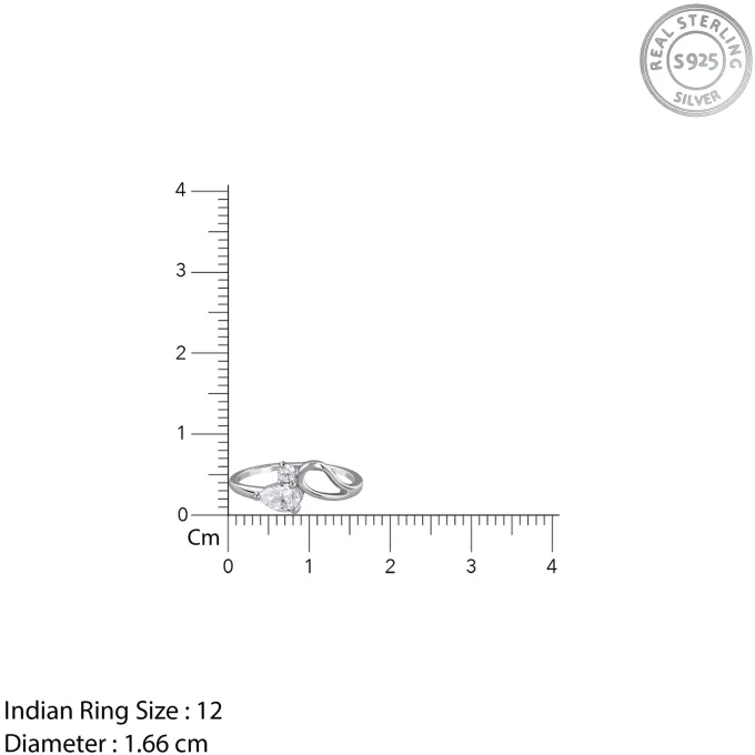 Silver Lean On Ring