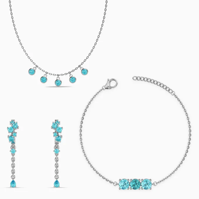 Silver Leto Set of 3