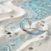 Silver Leucothea Ring (Size 12)