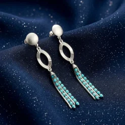 Silver Levitating Earrings