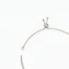 Silver Light Charm Choker Necklace