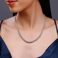 Silver Light It Up Necklace