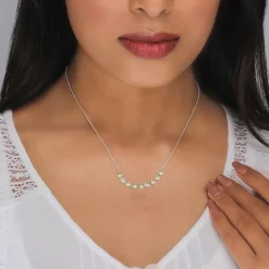 Silver Like Daffodils Necklace