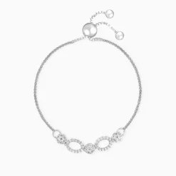 Silver Love Me More Bracelet