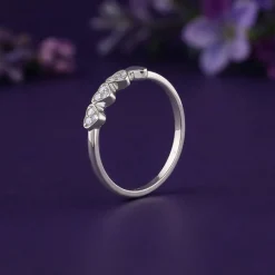 Silver Love Ring
