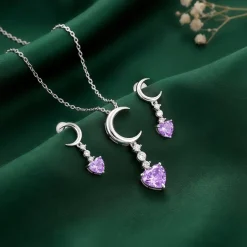 Silver Lunar Promise Set
