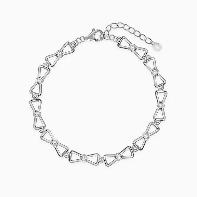 Silver Lunara Knot Bracelet