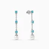 Silver Lysithea Earrings
