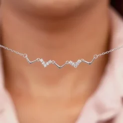 Silver Meandering Bracelet
