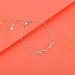 Silver Meandering Bracelet