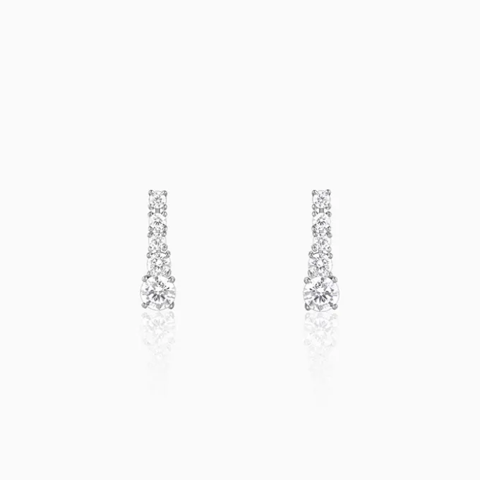 Silver Medici Earrings