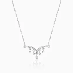 Silver Megastar Necklace