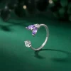 Silver Mermaid Muse Ring