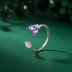 Silver Mermaid Muse Ring
