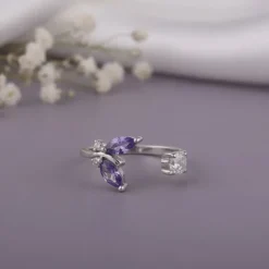 Silver Mermaid Muse Ring