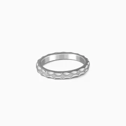 Silver Metric Ring (Size 12)