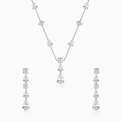 Silver Midnight Rain Set