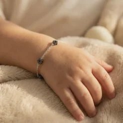 Silver Mini Meadow Kids Bracelet (0 - 2 Years)