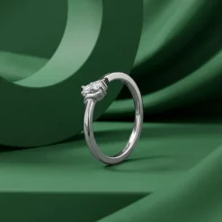 Silver Minimalist Ring (Size 12)