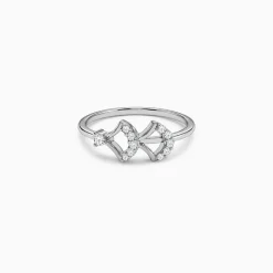 Silver Mist Edge Ring (Size 12)
