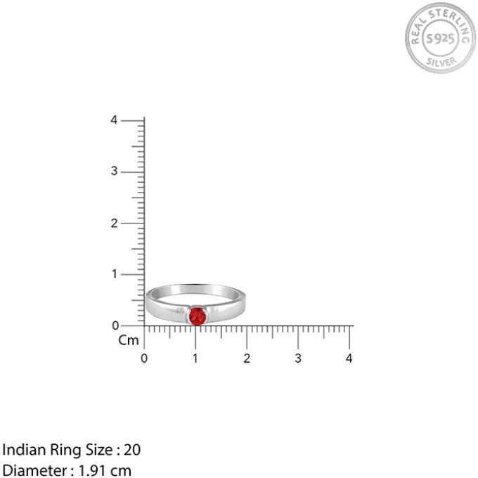 Silver Modern Mystic Ring For Him