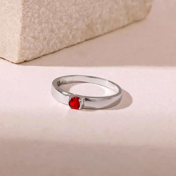 Silver Modern Mystic Ring For Him