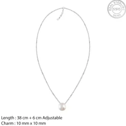 Silver Moonlight Pearl Set